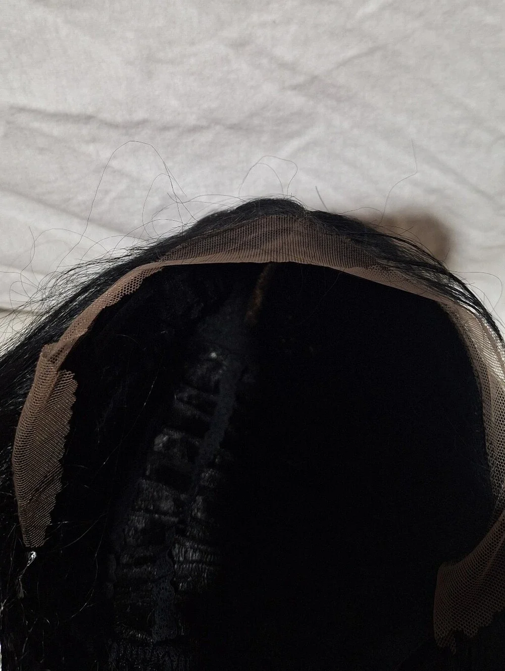 Luxury Long Wavy Lace Front Wig  Human Hair Blend.